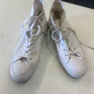 Converse High-Top White Sneakers